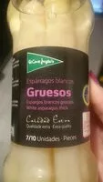 Mängden socker i Espárragos blancos gruesos