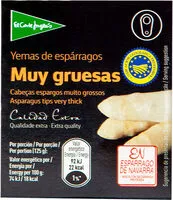 Mängden socker i Yemas de espárragos muy gruesas