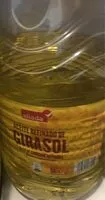 Mängden socker i Aceite refinado de girasol