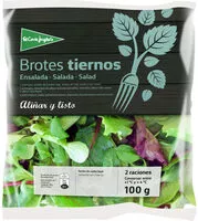 Mängden socker i Ensalada de brotes tiernos