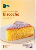 Mängden socker i Preparado para hacer bizcocho