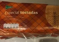 Mängden socker i Pan de molde especial tostadas