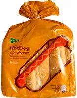 Mängden socker i Panecillos para hot dog con sésamo