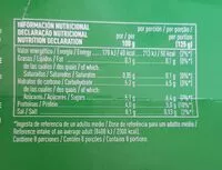 Mängden socker i Bífidus natural desnatado m.g. sin gluten