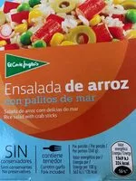 Mängden socker i Ensalada de arroz con palitos de mar