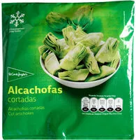 Mängden socker i Alcachofas cortadas