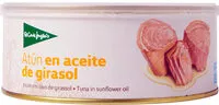 Mängden socker i Atún en aceite de girasol