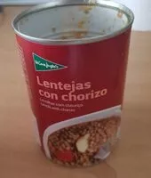 Mängden socker i Lentejas con chorizo