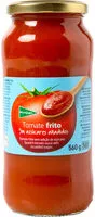 Mängden socker i Salsa de tomate frito sin azúcares añadidos