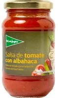 Mängden socker i Salsa de tomate con albahaca