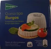 Mängden socker i Queso tipo Burgos