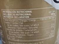 Mängden socker i Helado de chocolate con trozos de chocolate belga tarrina