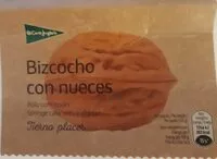 Mängden socker i Bizcocho con nueces