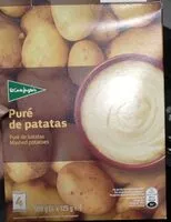 Mängden socker i Puré de patatas