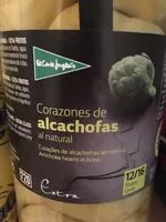 Mängden socker i Corazones de alcachofas al natural