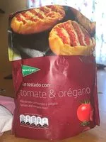Mängden socker i Pan tostado con tomate y orégano