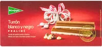 Mängden socker i Turrón blanco y negro praliné