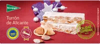 Mängden socker i Turon de Alicante