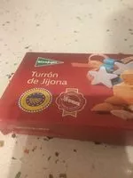 Mängden socker i Turron de Jijona