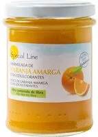 Mängden socker i Mermelada de naranja amarga con edulcorante