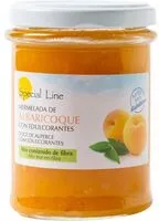 Mängden socker i Mermelada de albaricoques con edulcorantes