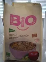 Mängden socker i Bio muesli malteado