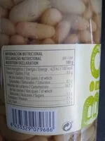 Mängden socker i Alubia extra cocida al natural ecológica