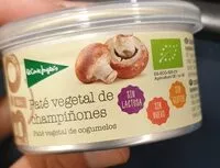 Mängden socker i Bio paté vegetal de champiñónes