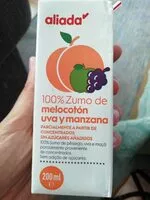 Mängden socker i Zumo melocotón uva y manzana