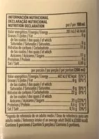 Mängden socker i Zumo de manzana ecológico y sin gluten