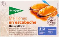 Mängden socker i Mejillones en escabeche