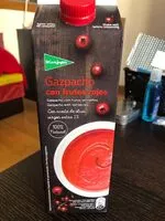 Mängden socker i Gazpacho con frutos rojos