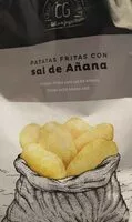 Mängden socker i Patatas fritas con sal de Añana