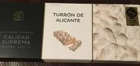Mängden socker i Turrón de Alicante