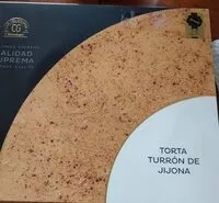 Mängden socker i Torta turrón de jijona