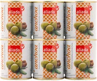 Mängden socker i Aceitunas rellenas de anchoa latas