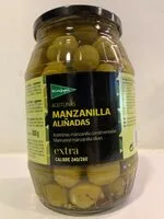 Mängden socker i Aceitunas manzanilla aliñadas