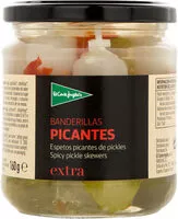 Mängden socker i Banderillas picantes