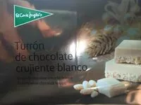 Mängden socker i Turrón de chocolate crujiente blanco