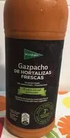 Mängden socker i Gazpacho de hortalizas frescas