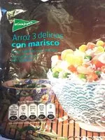 Mängden socker i Arroz tres delicias con marisco
