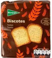 Mängden socker i Biscotes fuente de fibra