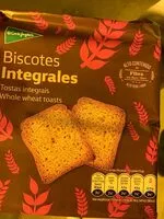 Mängden socker i Biscotes integrales