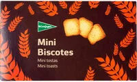 Mängden socker i Mini biscotes
