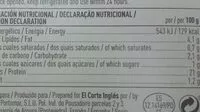 Mängden socker i Pulpo aceite de oliva