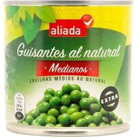 Mängden socker i Guisantes al natural medianos extra