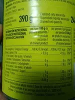 Mängden socker i Corazones de alcachofas cuartos al natural