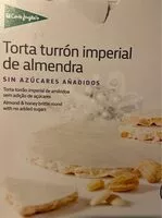 Mängden socker i Torta turrón imperial de almendra sin azúcares