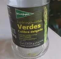 Mängden socker i Espárragos verdes cortos calibre delgado