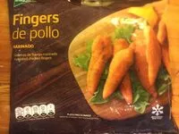 Mängden socker i Fingers de pollo marinado